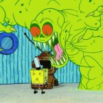 Unfazed Spongebob GIF Template