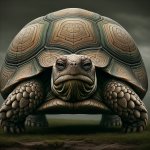 Sad Turtle.Digital Art