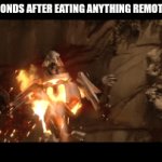 spicy | ME 0.01 SECONDS AFTER EATING ANYTHING REMOTELY SPICY | image tagged in gifs,star wars | made w/ Imgflip video-to-gif maker