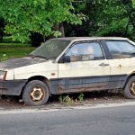 Old rusty car