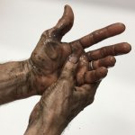 Dirty hands