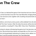 An Update On The Crew