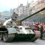 tank in Prague 1968