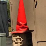 Sorting Hat Construction Cone template