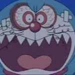 Very angry Doraemon