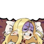Marcille having a nightmare ( Delicious in Dungeon ) template