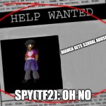 Fnaf newspaper | BIANCA GETS S3XUAL ABUSED; SPY(TF2): OH NO | image tagged in fnaf newspaper | made w/ Imgflip meme maker