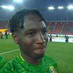 Malian Footballer Laughing