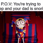 My god...the agony... | P.O.V: You're trying to sleep and your dad is snoring | image tagged in gifs,dad,funny,memes,relatable | made w/ Imgflip video-to-gif maker