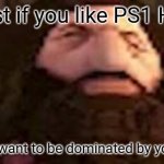 Repost if you like PS1 Hagrid meme