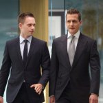 Mike Ross and Harvey specter