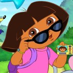 Dora in Cool Shades template
