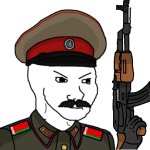Alexander Lukashenko Wojak (Better Quality) meme