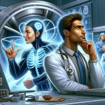 cool nuclear medecine guy versus sad radiologist