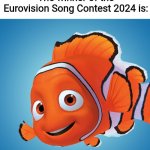 If you don't get the joke, then watch the whole grand final | Ladies and gentlemen, The winner of the Eurovision Song Contest 2024 is: | image tagged in nemo,funny,eurovision,winner,switzerland | made w/ Imgflip meme maker