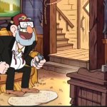 grunkle stan likes to watch fighting