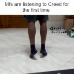 Cwevew titwe ? | Mfs are listening to Creed for
the first time | image tagged in gifs,creed,music,fyp,funny memes,relatable | made w/ Imgflip video-to-gif maker