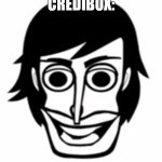 credibox | CREDIBOX: | image tagged in down bad polo | made w/ Imgflip meme maker