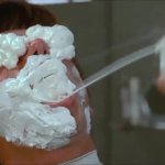 Shaving cream GIF Template