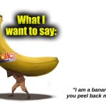 gojo's banana template made by DarthSwede