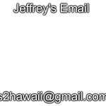 Jeffrey's Email