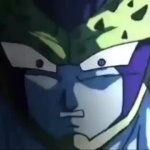 Cell and Gohan GIF Template