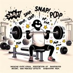 A meme of a person lifting weights and feel snap crackle pop