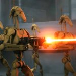 battle droids template