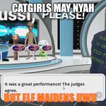 Str8 Fax | CATGIRLS MAY NYAH; BUT ELF MAIDENS UWU; -SUN TZU | image tagged in vinny vinesauce,grey leno,catgirl,zoomer,mindrot,truth | made w/ Imgflip meme maker
