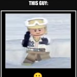 Bro's happy to go to war. (Picture by me in Lego star wars: the skywalker saga) | REBEL BASE: "WE ARE UNDER ATTACK!"
THIS GUY:; 🙂 | image tagged in what how,lego | made w/ Imgflip meme maker