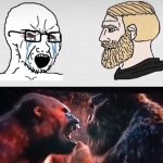 King Kong mewing