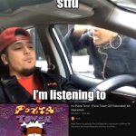 stfu I’m listening to pizza tower Meme Generator - Imgflip