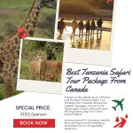 Best Tanzania Safari Tour Package From Canada