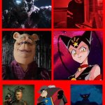 Mickey Mouse and Friends Horror Movies and TV Shows Villains
