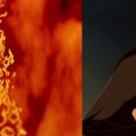 Judge Frollo sees X in the fire