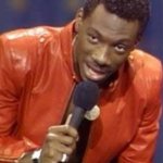 Eddie Murphy at his stand up comedy show Delirious meme
