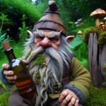 Drunk gnome