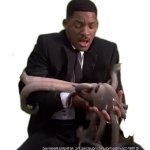 Will. Smith no aprueba squid  hombres de negro men in black