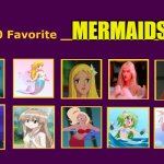 top 10 favorite mermaids | image tagged in top 10 favorite mermaids,anime,movies,cartoons,princess peach,the little mermaid | made w/ Imgflip meme maker