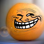 Troll orange template