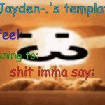 Jayden's template meme