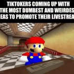 Why hasn’t anybody talked about these? | TIKTOKERS COMING UP WITH THE MOST DUMBEST AND WEIRDEST IDEAS TO PROMOTE THEIR LIVESTREAMS | image tagged in gifs,memes,tiktok,front page | made w/ Imgflip video-to-gif maker