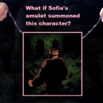 what if sofia's amulet summoned the great ape | image tagged in what if sofia's amulet summoned this character,ape,the great awakening,monkey,anime meme,funny memes | made w/ Imgflip meme maker