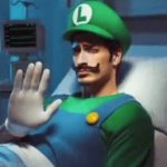Luigi says no. template