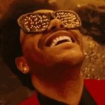 The Weeknd looking up GIF Template