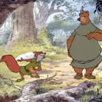 Robin Hood and Little John template