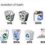 True | image tagged in the evolution of trash,trash,upvote begging | made w/ Imgflip meme maker