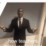 tired | how teachers think you feel first thing in the morning | image tagged in gifs,teacher,funny,memes,so true memes,relatable | made w/ Imgflip video-to-gif maker
