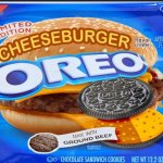 Oreo cheeseburger