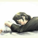 Sleeping Aizawa & Wolfie